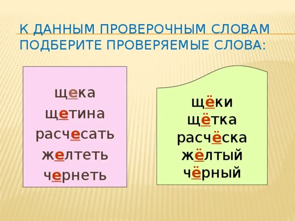 Какое проверочное слово к слову прическа