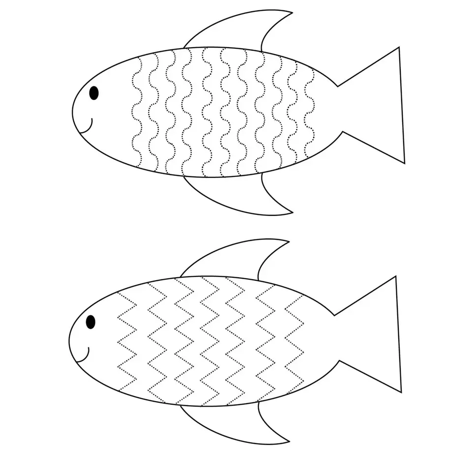 Раскраска рыбы