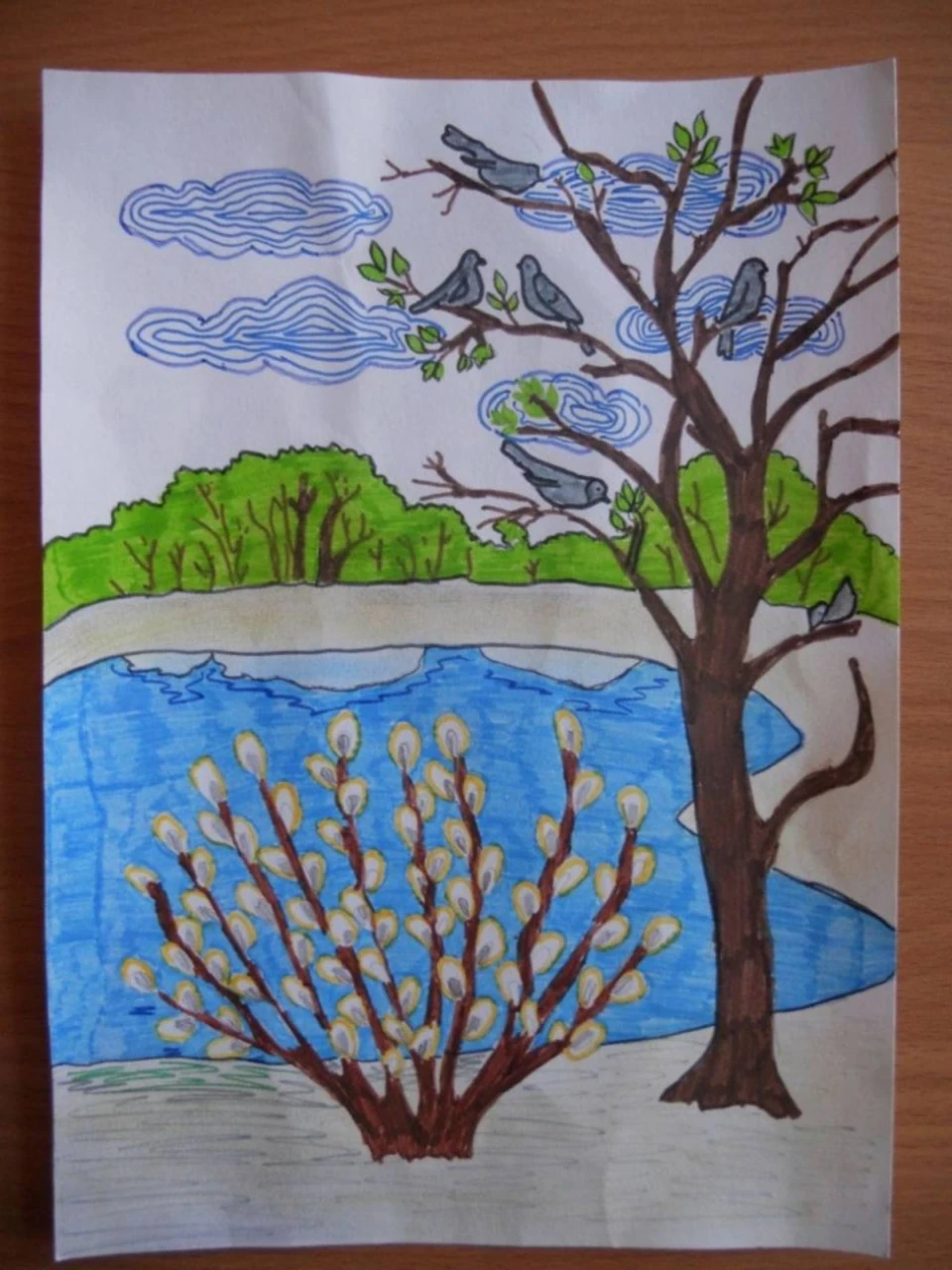 Рисунок весна