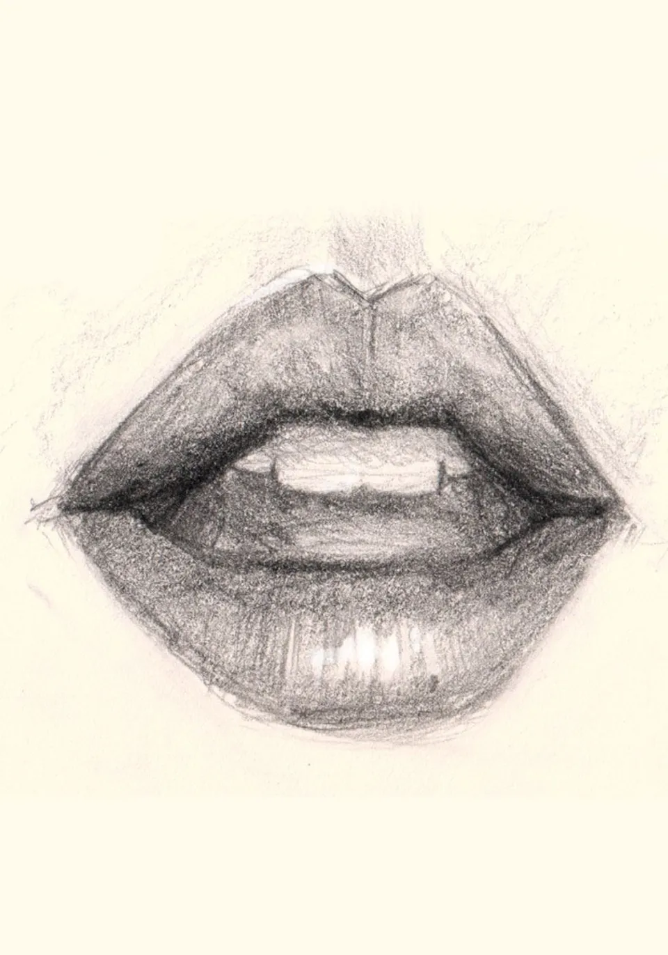Рисунки для срисовки губы