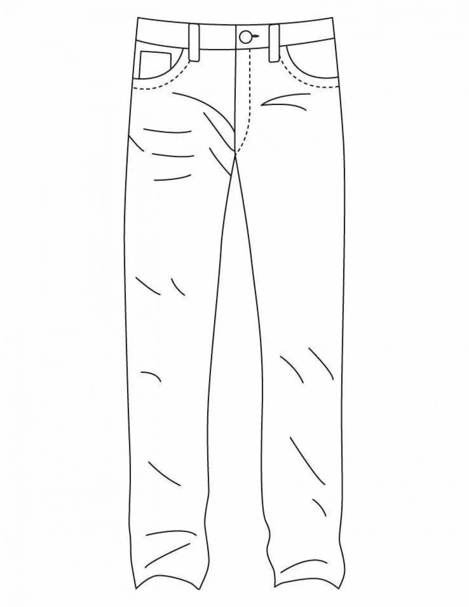 Рисунок брюки