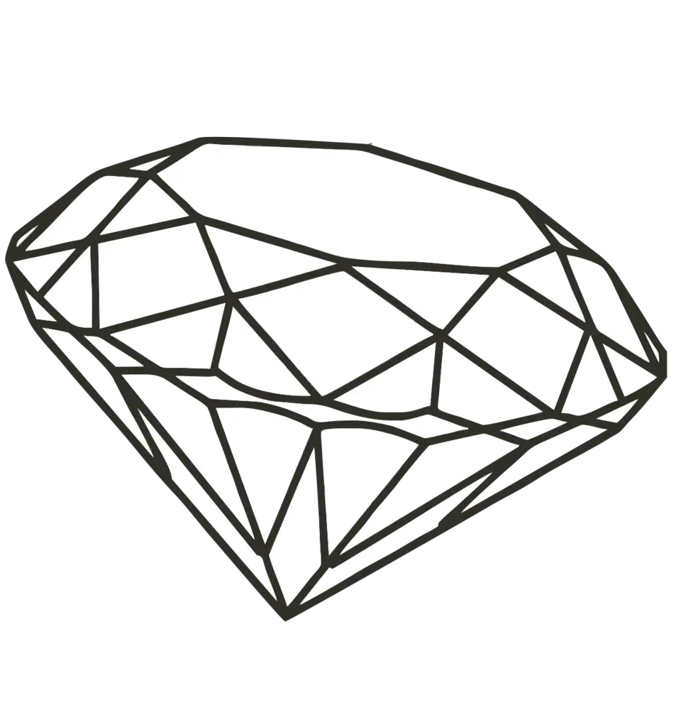 Рисунок алмаза