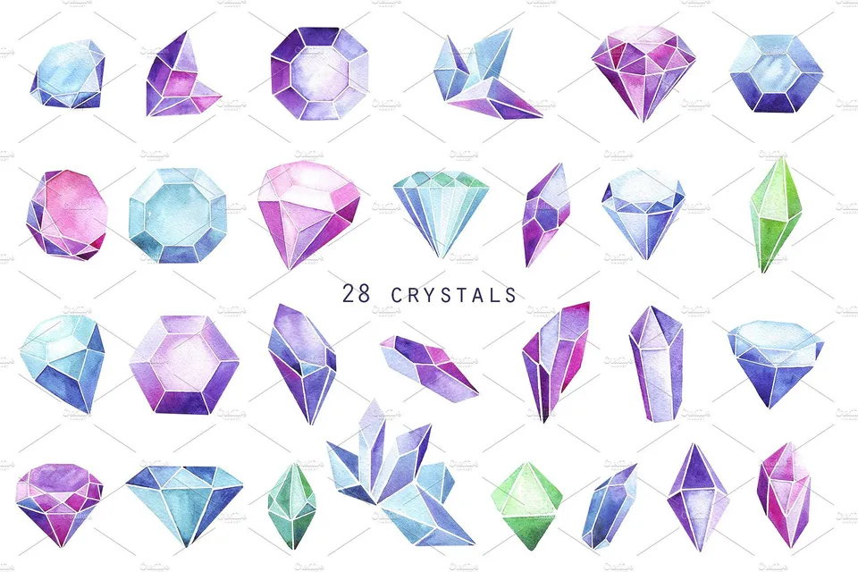 Красивые кристаллы