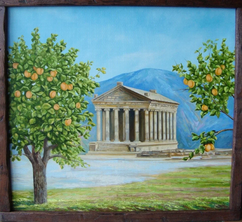 Храм артемиды в эфесе рисунок