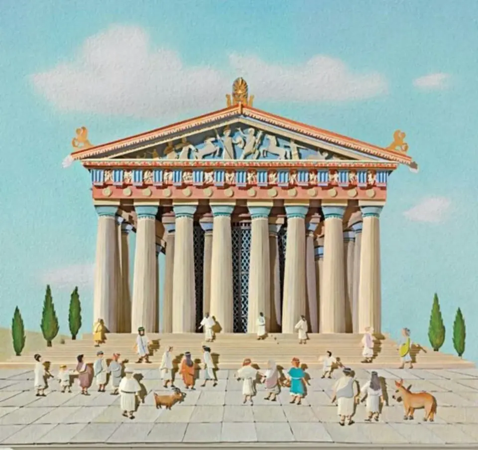 Храм богини артемиды в эфесе