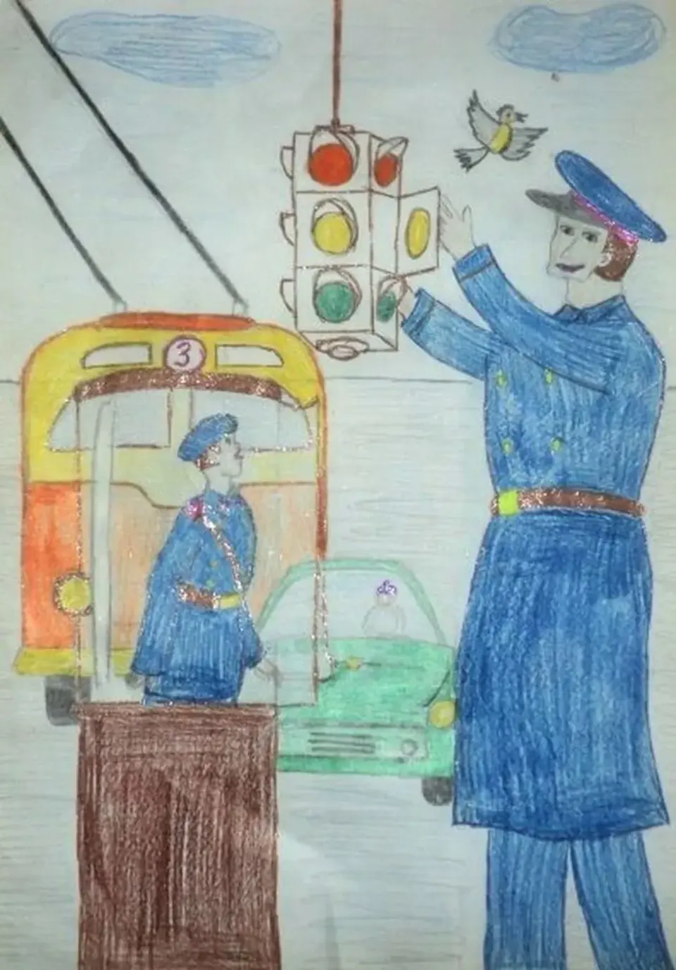 Рисунок на тему дядя степа милиционер