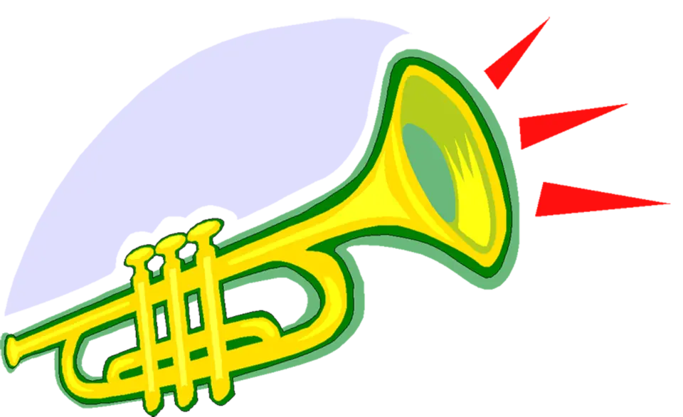 Труба музыкальная значок