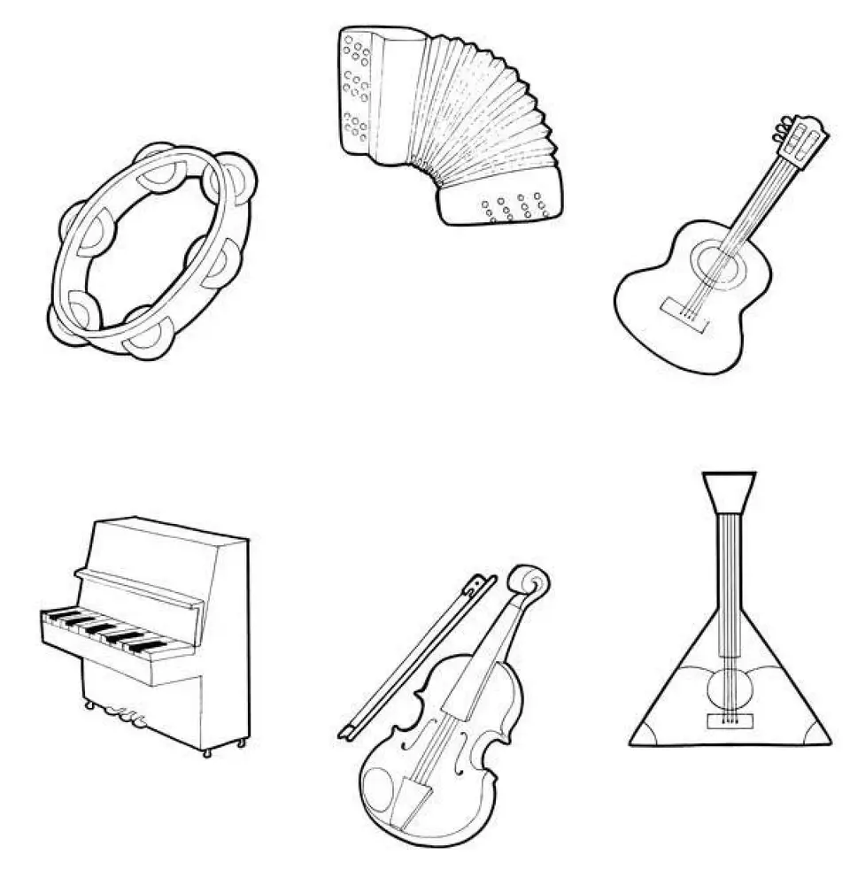 Музыка 3 класс нарисовать джазовые инструменты
