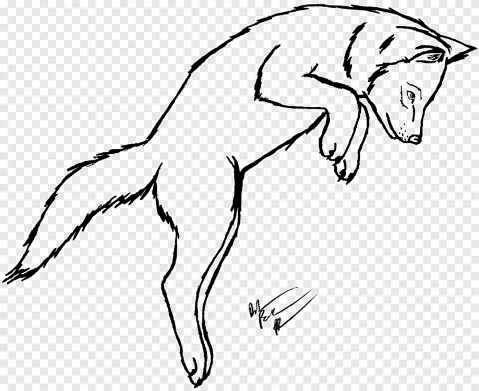 Рисунок волка
