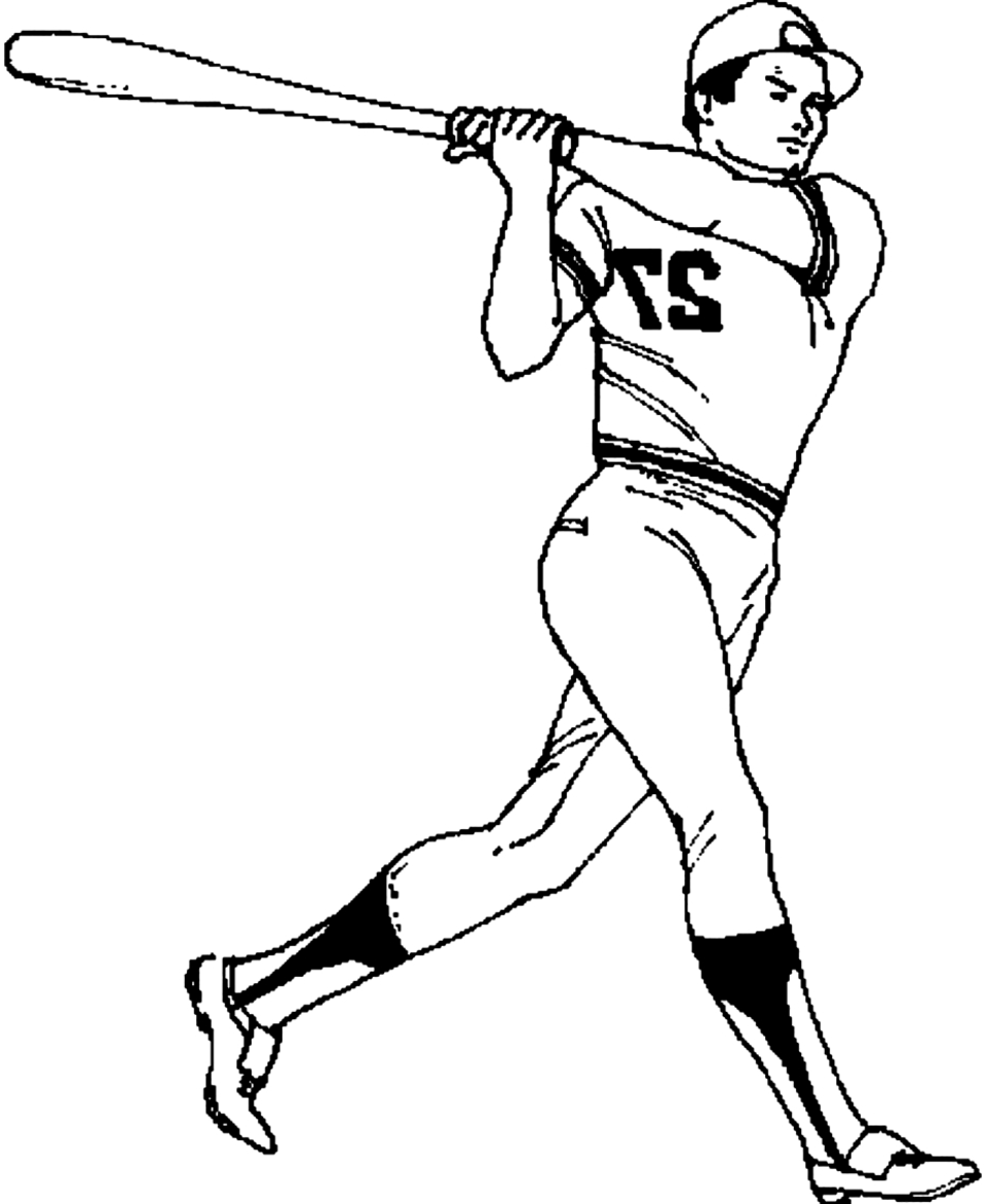 Бейсбол рисунок