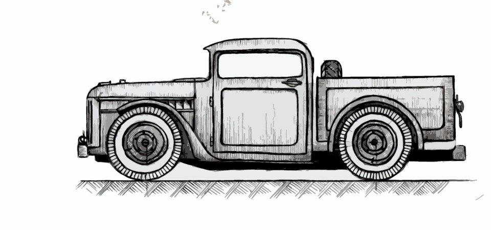Рисунок машины