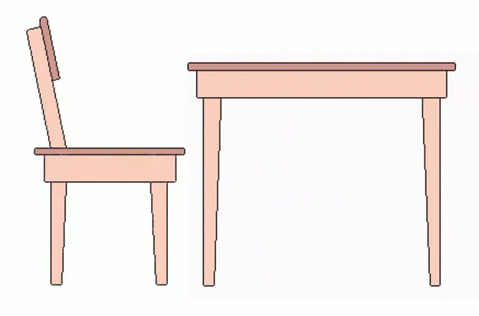Рисунок стола