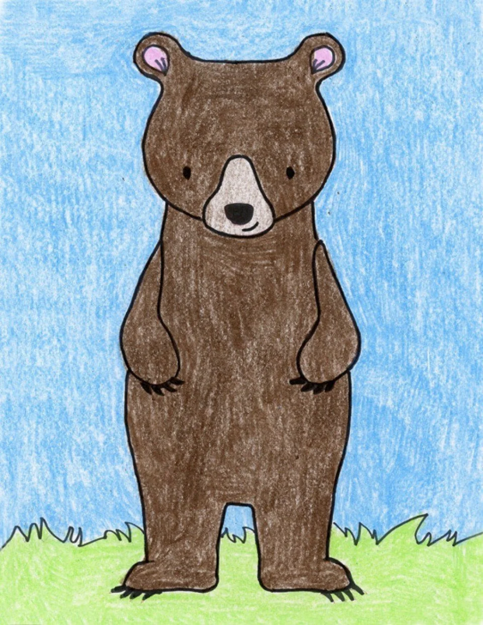 Рисунок медведя