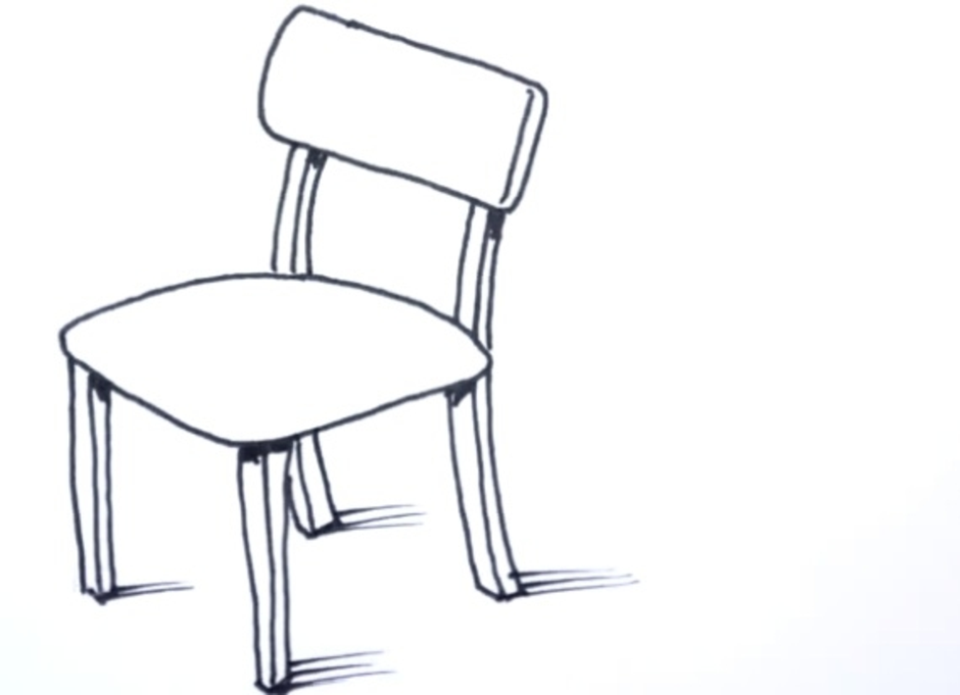 Рисунок стула
