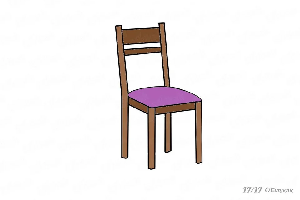 Рисунок стула