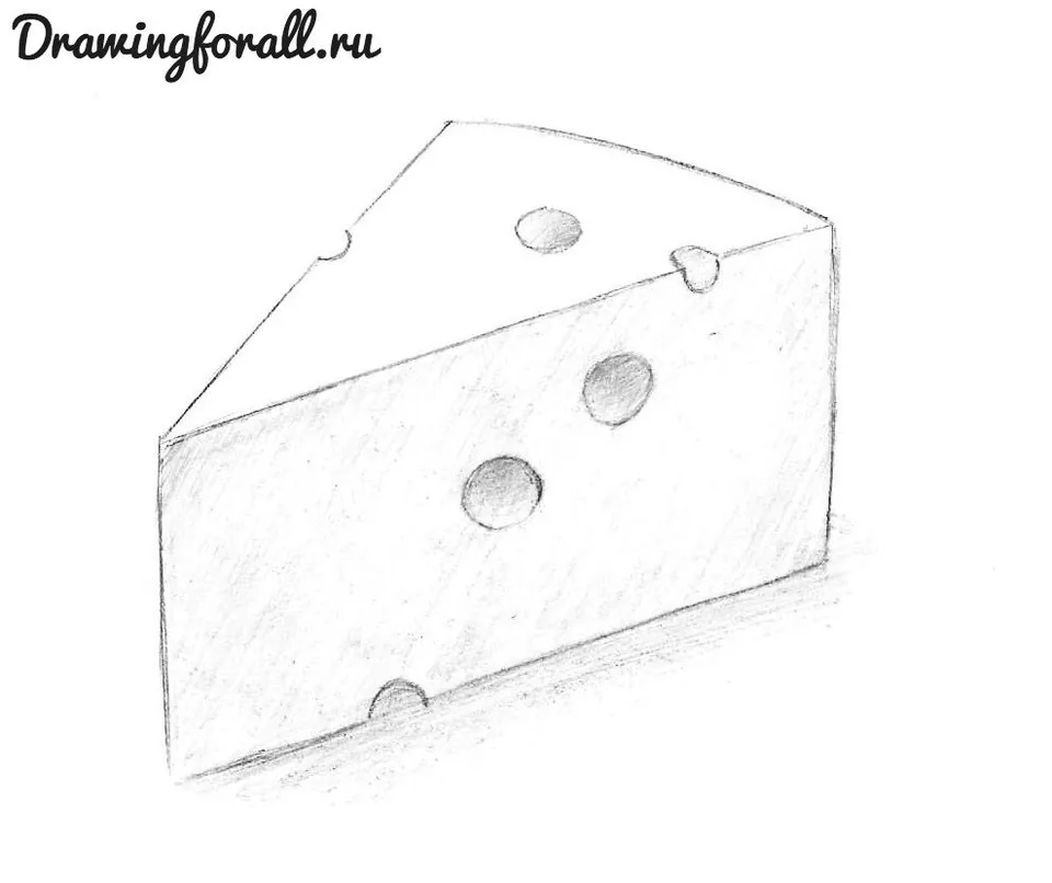 Рисунок сыра