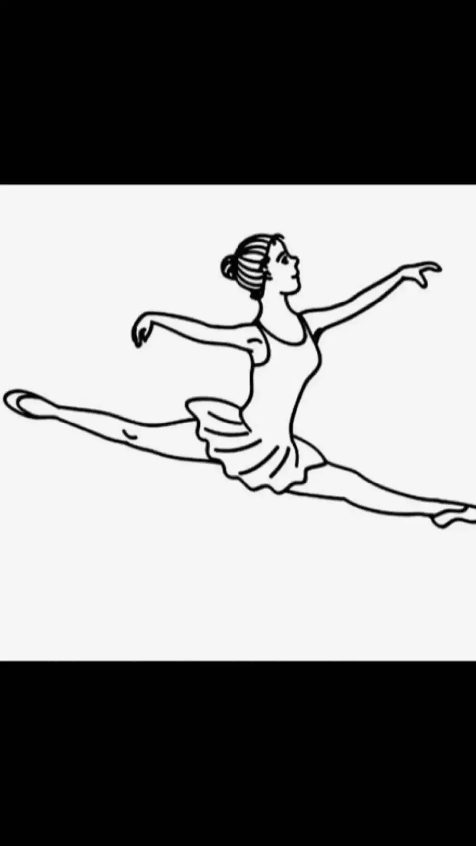 Раскраски для девочек балерины