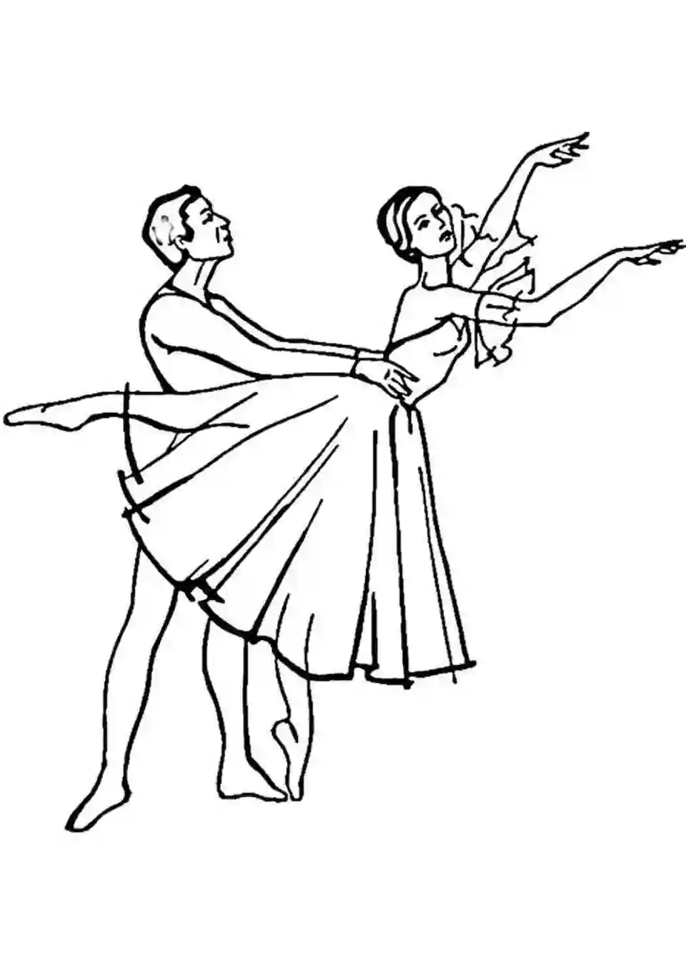 Рисунок балет