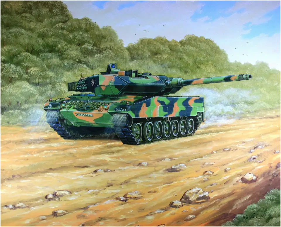 Сборная модель hobbyboss danish leopard 2a5dk tank (82405) 1:35