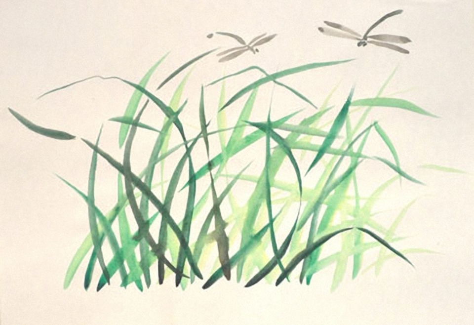 Рисунок трава