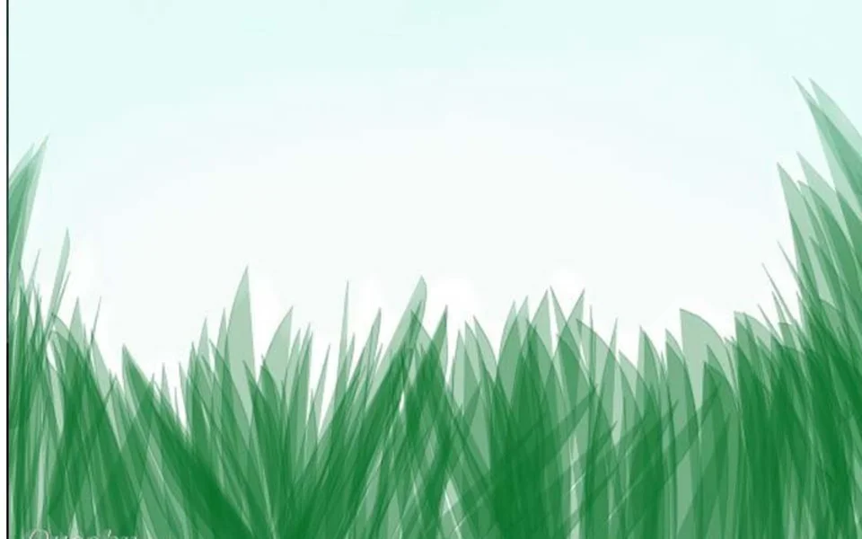 Рисование травы