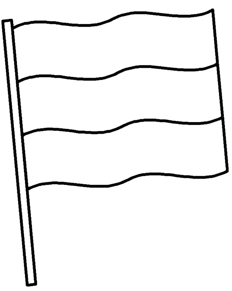 Раскраска флаг