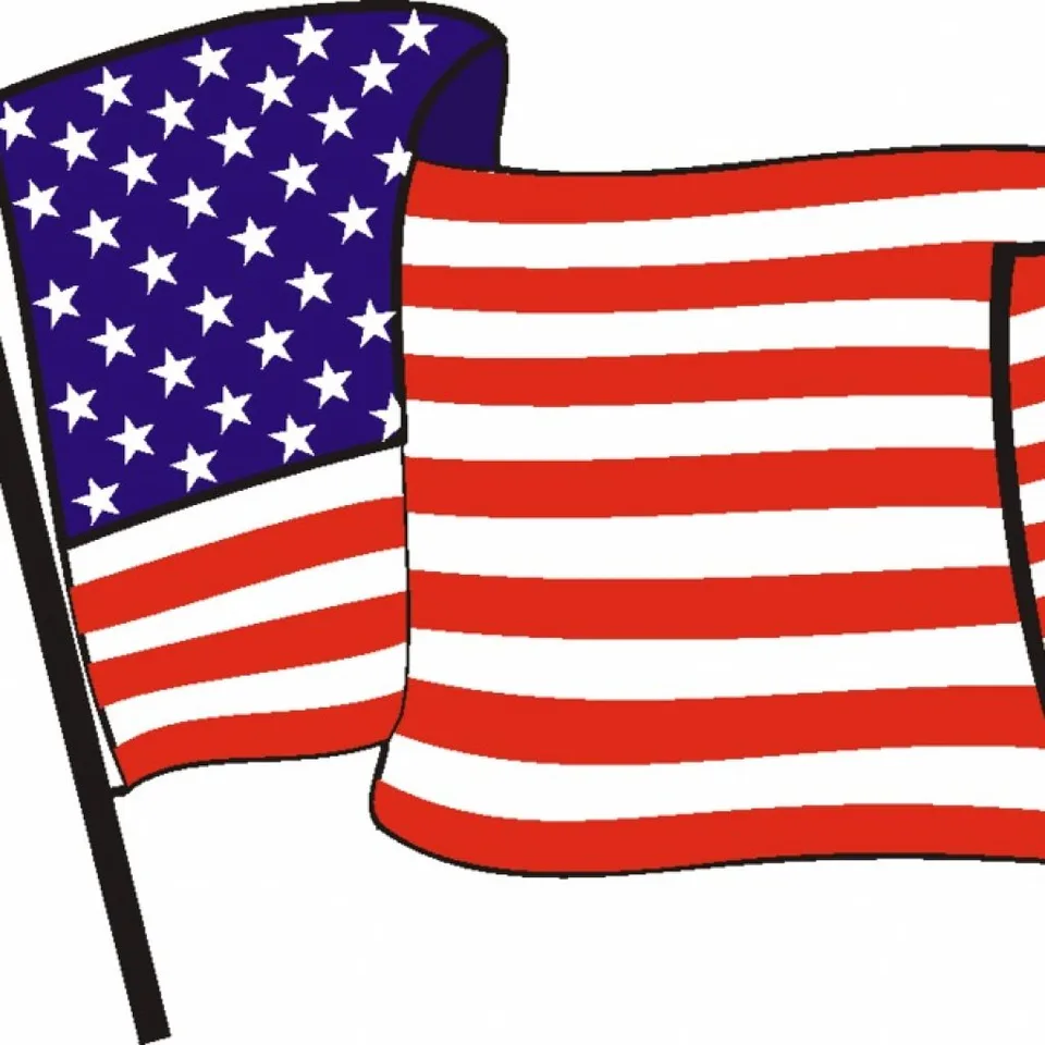 Флаг америки рисунок