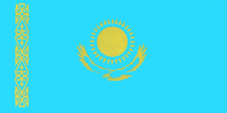 Флаг казахстана