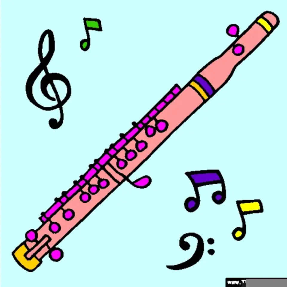 Рисунок флейта