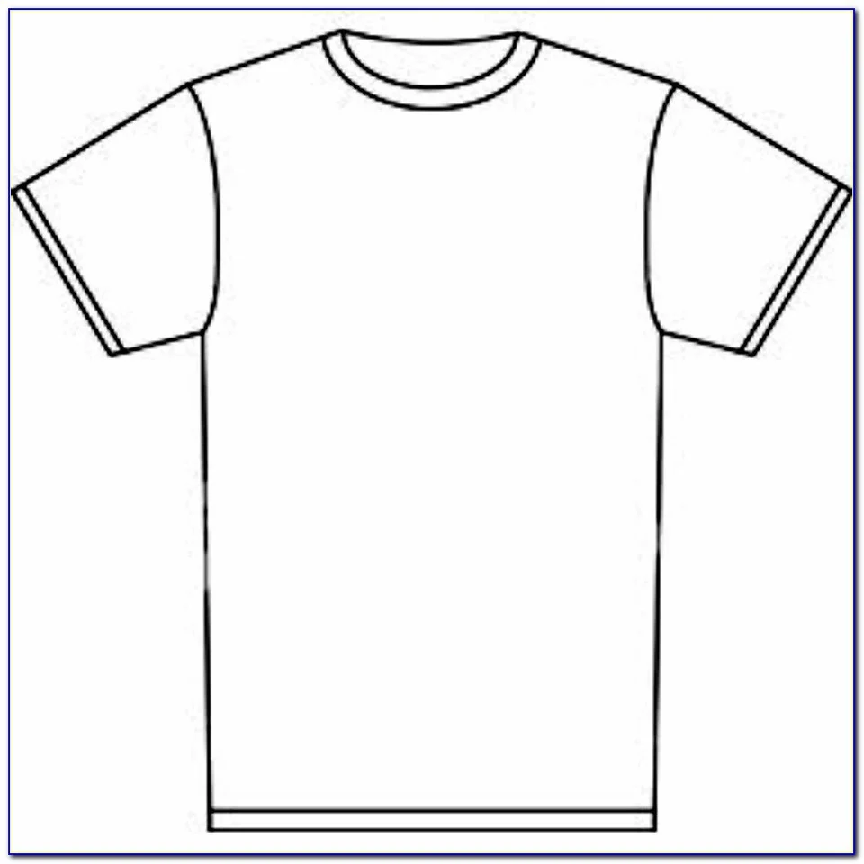 Технический эскиз футболки