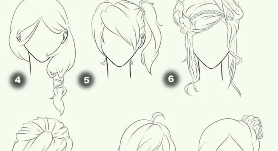 Причёски на средние волосы аниме