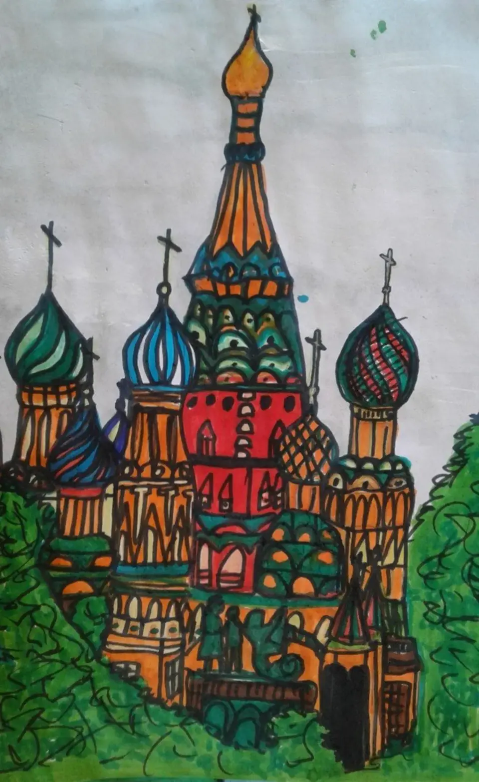 Московский собор василия блаженного изо