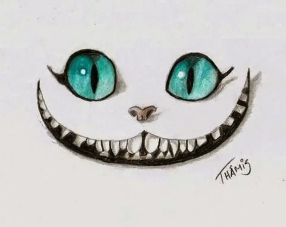 Алиса в стране чудес улыбка чеширского кота