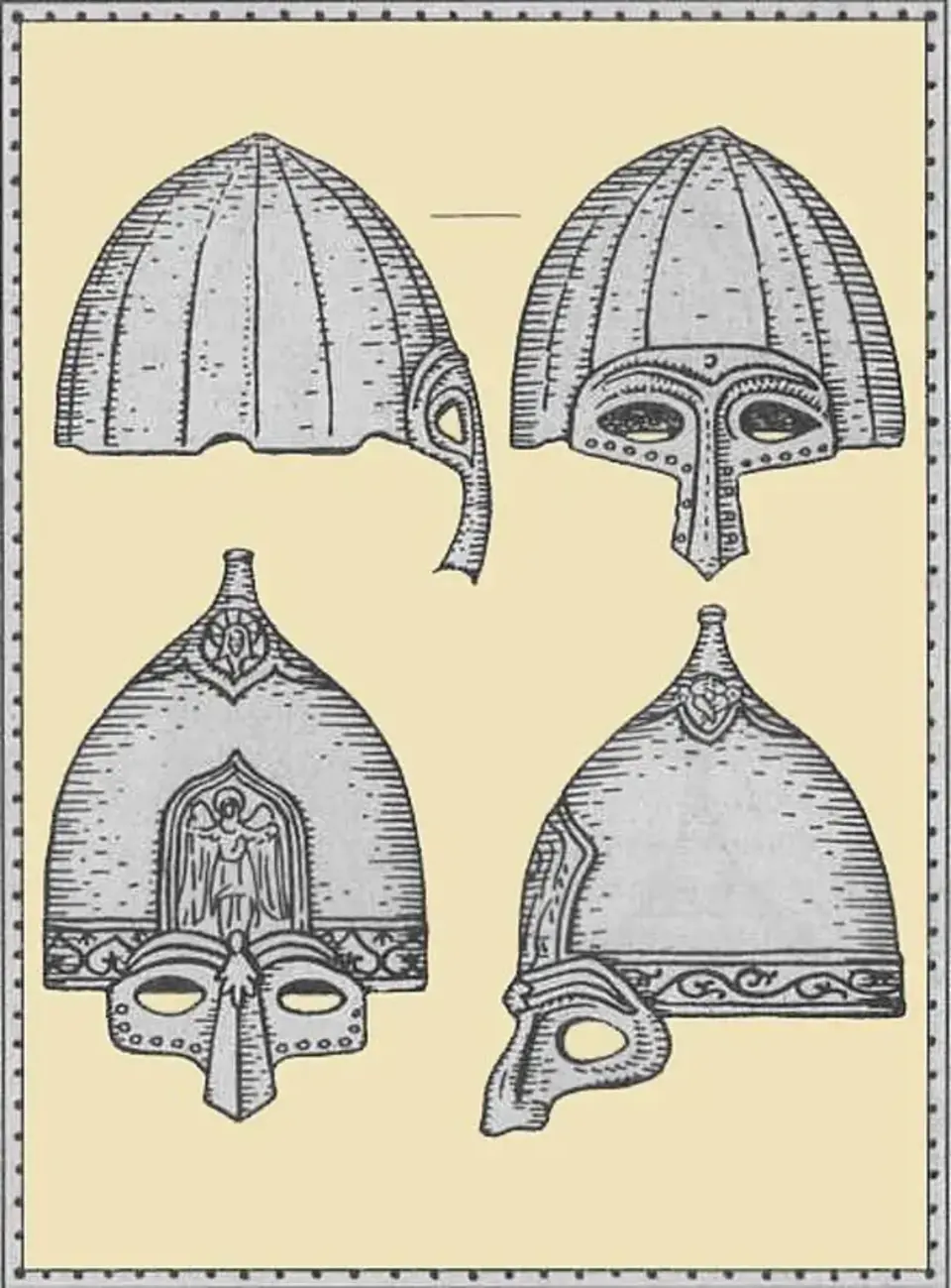 Шлем русского воина 13 век
