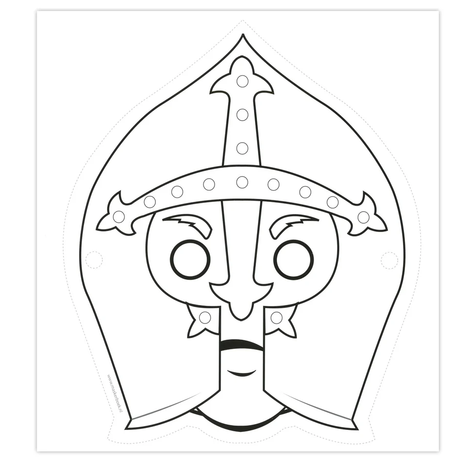 Шлем рыцаря рисунок