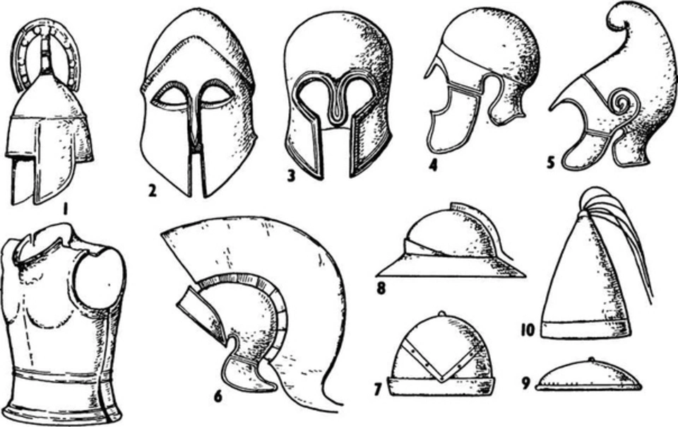 Шлем римлянина