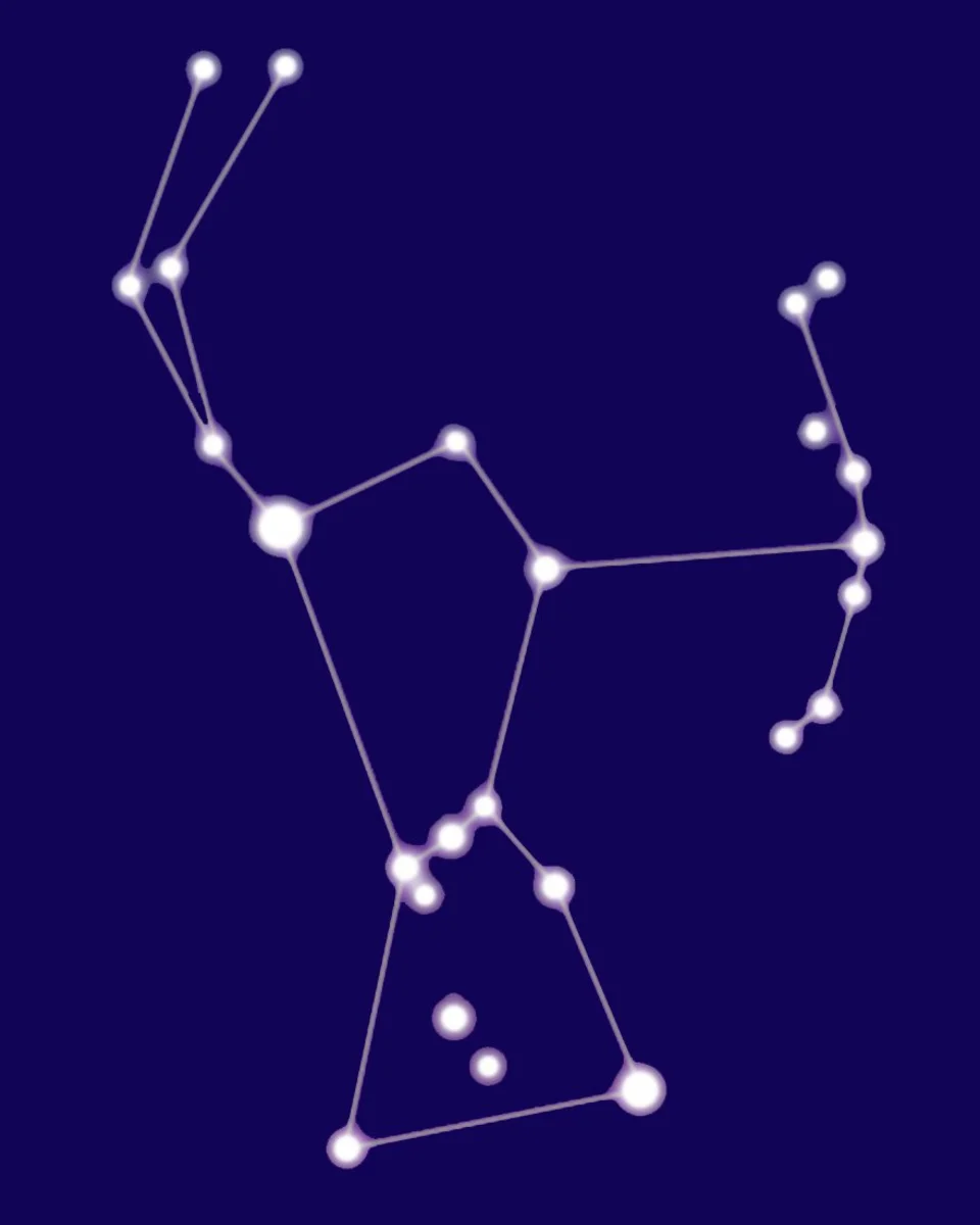 Орион схема созвездия