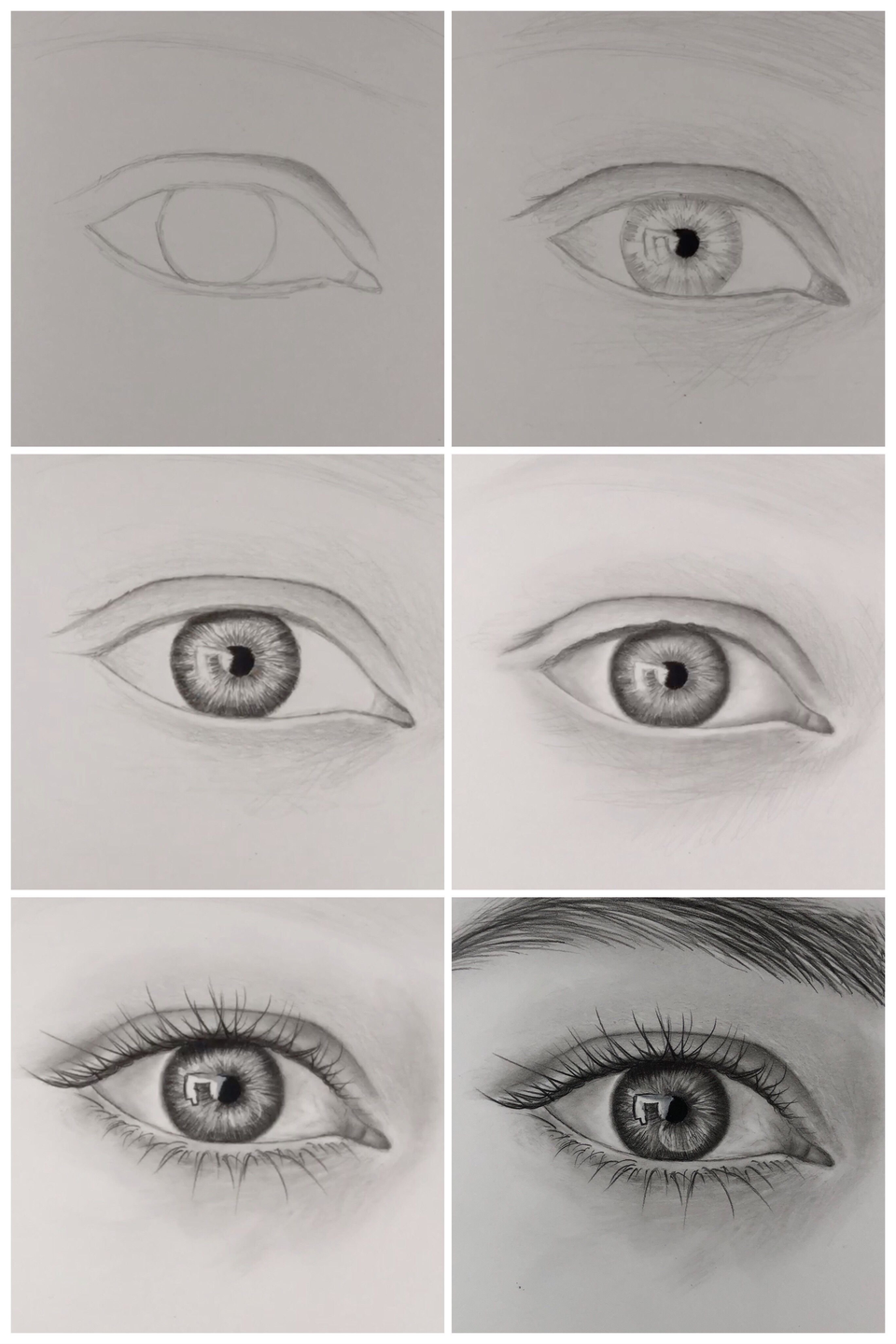 Глаз карандашом легко