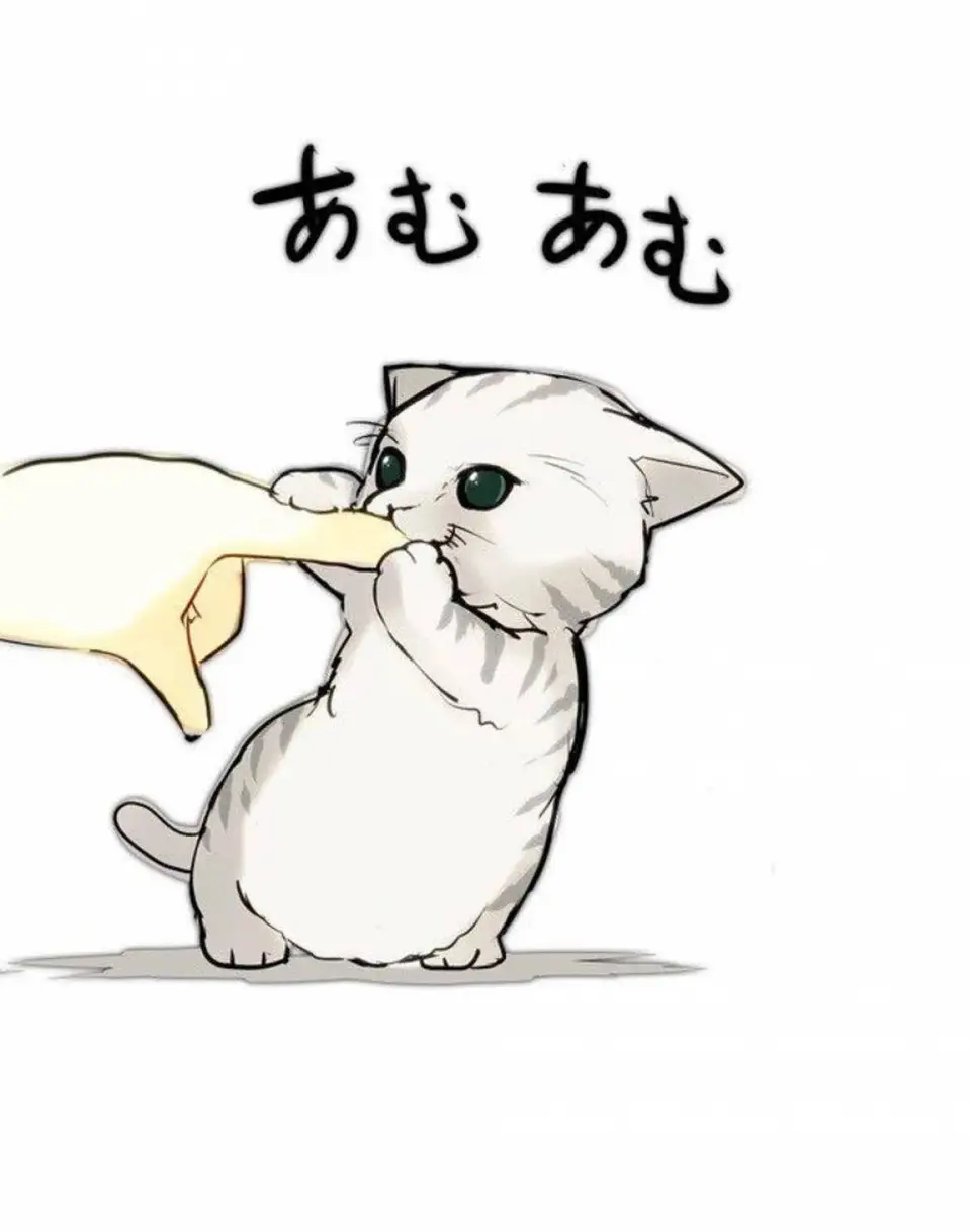 Рисунки котов аниме