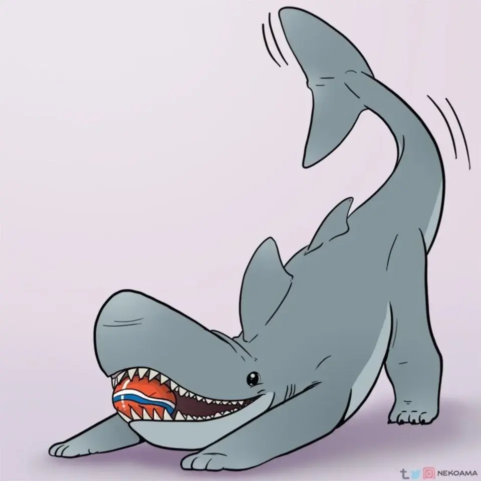 Мультяшная акула