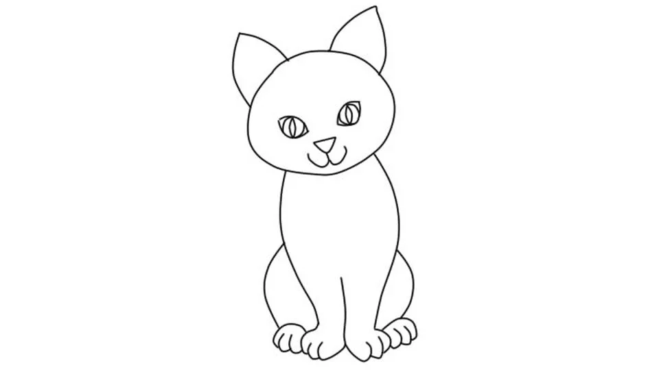 Рисовать кошку