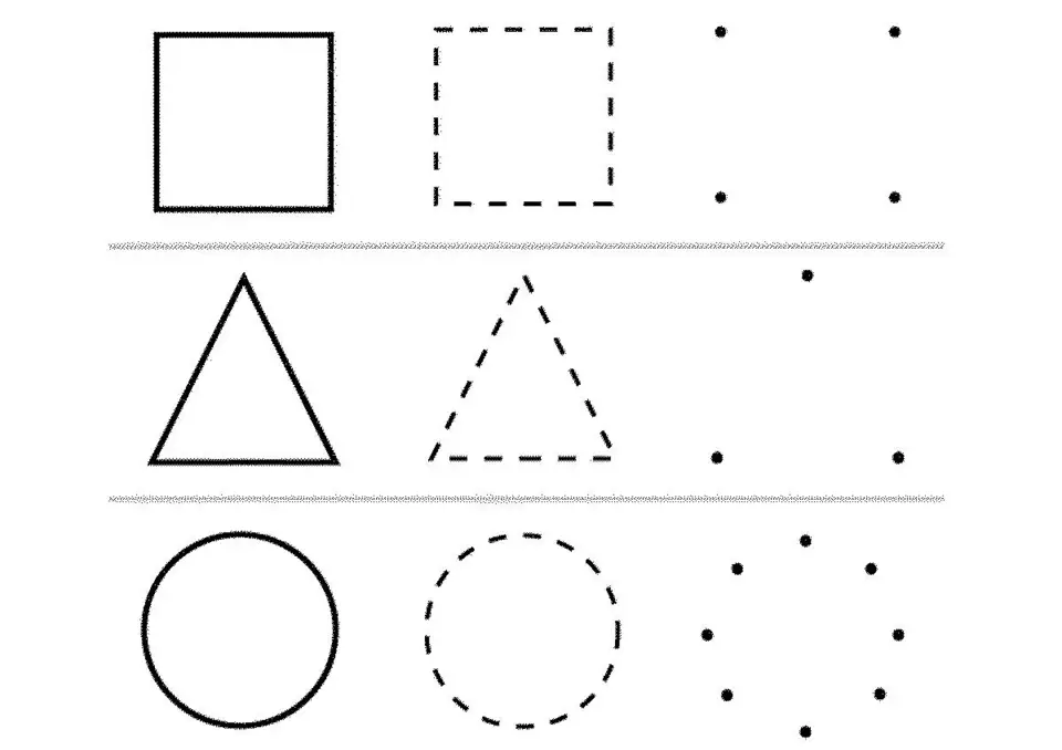 Круг квадрат треугольник задания для дошкольников