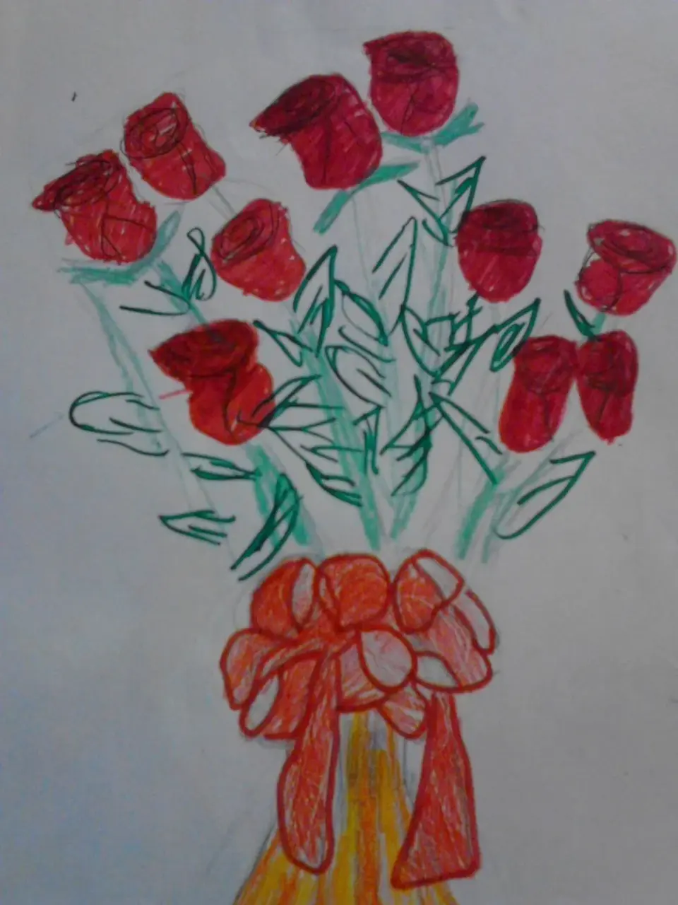 Рисование цветы для мамы старшая группа