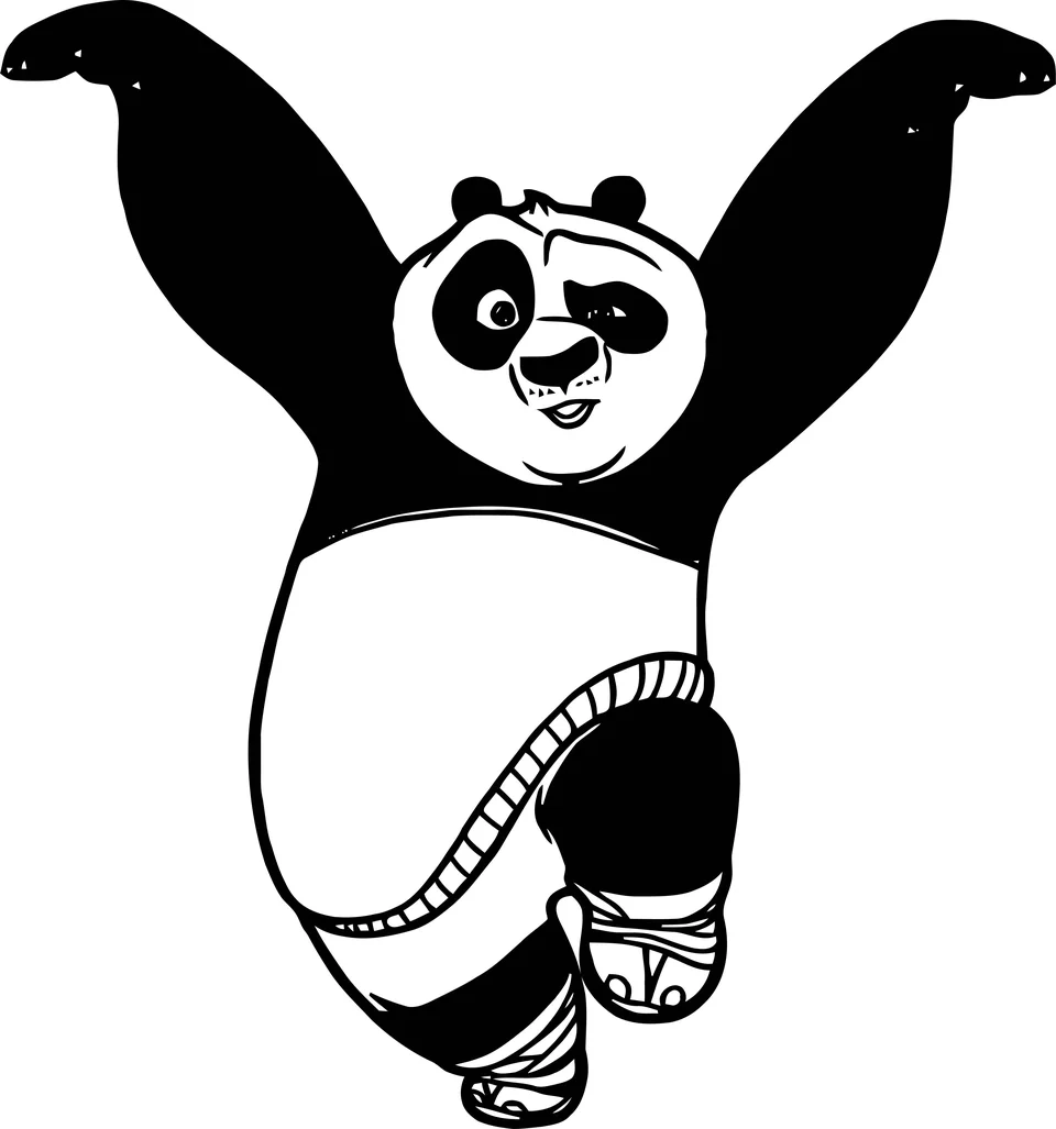 Панда по кунг-фу панда