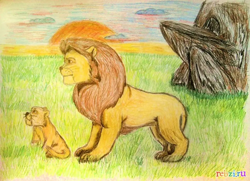 Лев и собачка