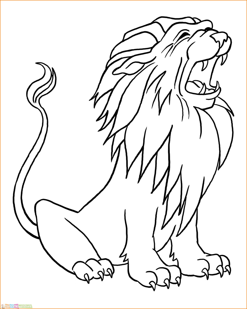 Рисунки льва карандашом
