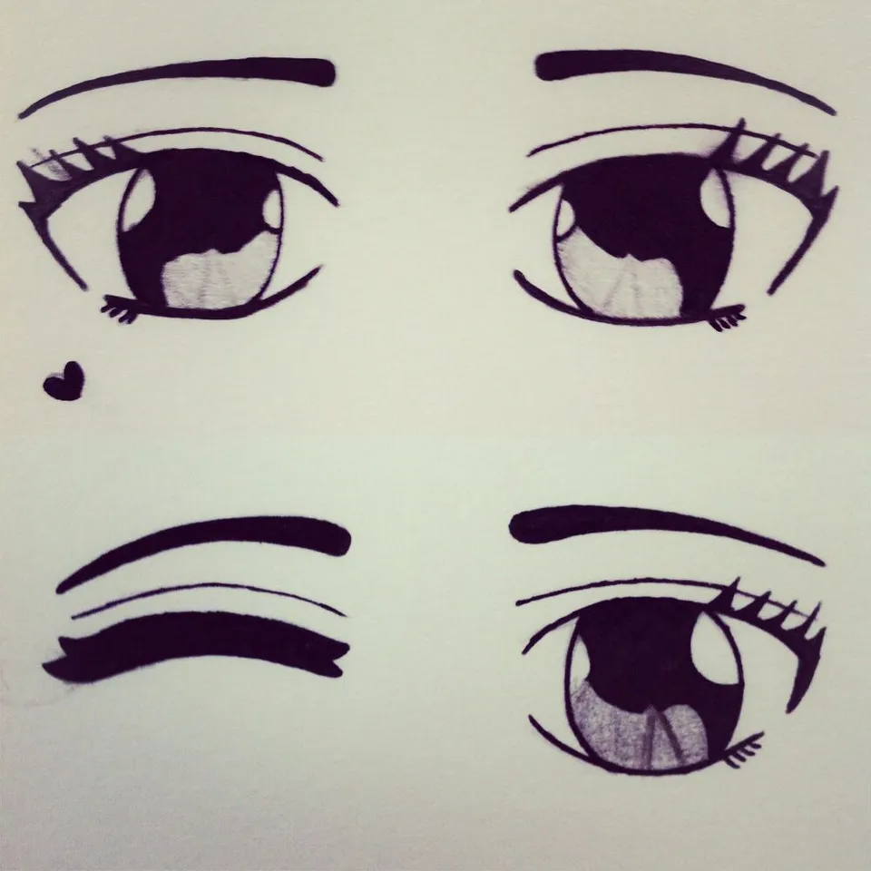 Глаза аниме