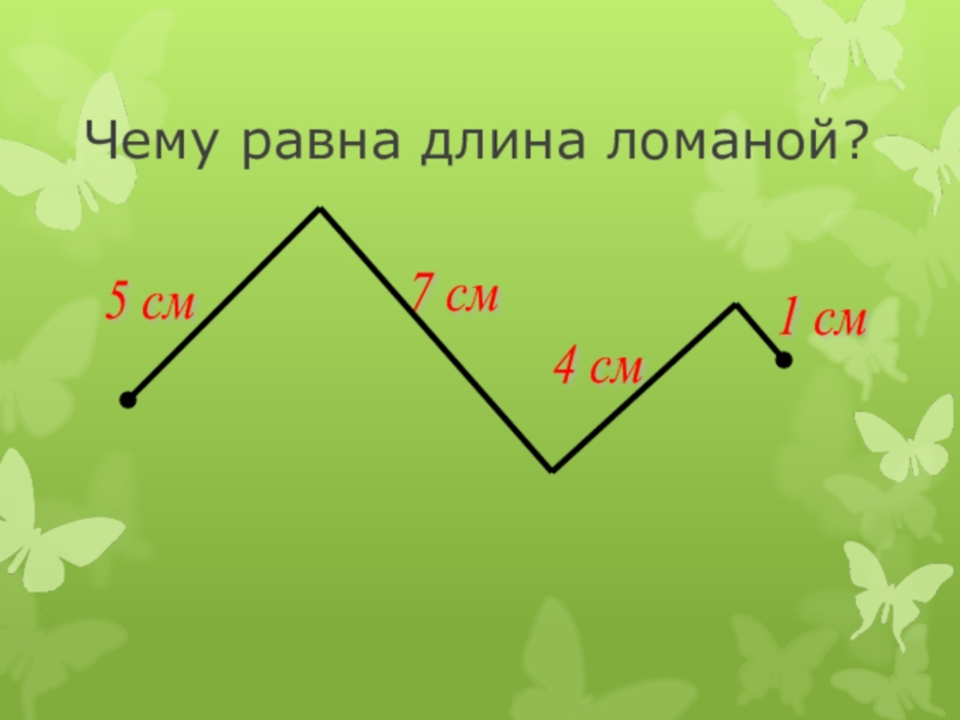 Ломаная Линия Из Трех Звеньев Фото