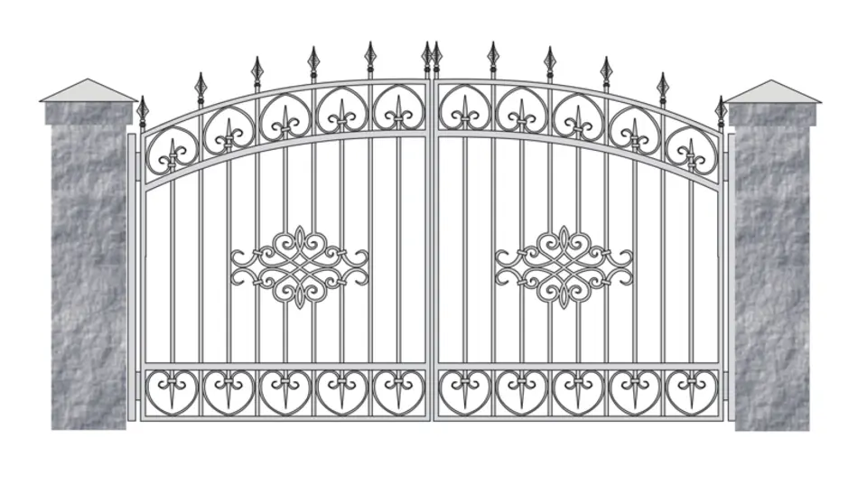 Вороты число. Ворота холодная ковка чертежи. Ковка узор Меандр калитка. Узорный забор из металла. Металлические Узорчатые заборы.