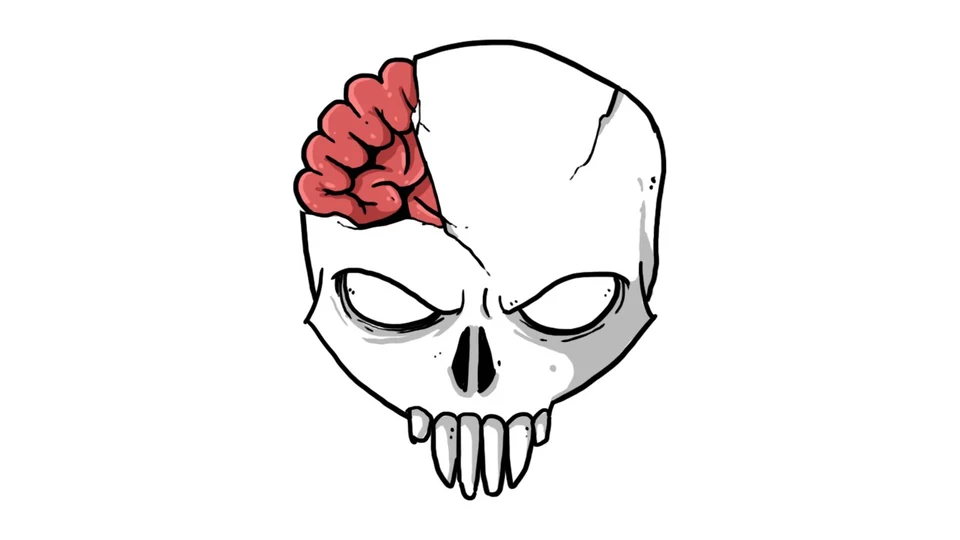 Зомби голова
